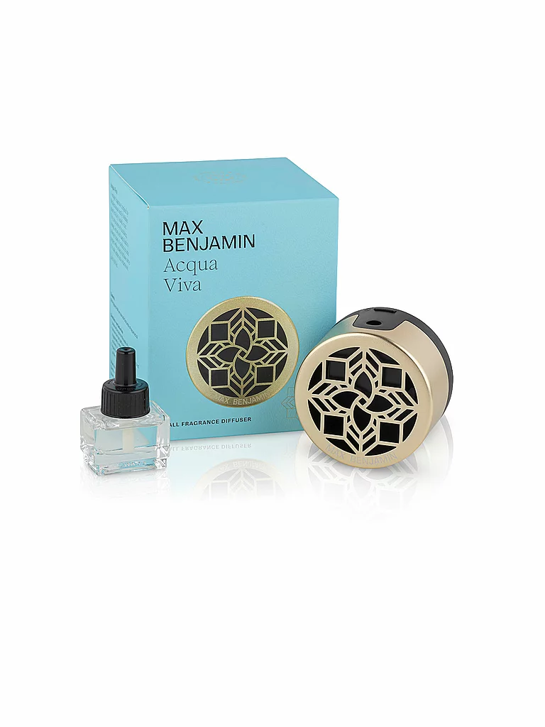 MAX BENJAMIN Raumduft Wand Diffuser CLASSIC COLLECTION 100ml Aqua Viva hellblau